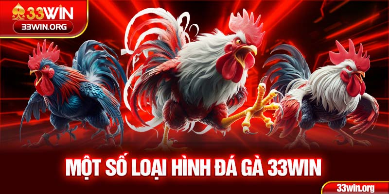 Một số loại hình cá cược đá gà tại 33win